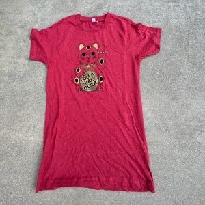Vintage Lollapalooza Lucky Cat Tshirt 😃😃LOLLA-PAL-OOZA Lucky Cat Shirt